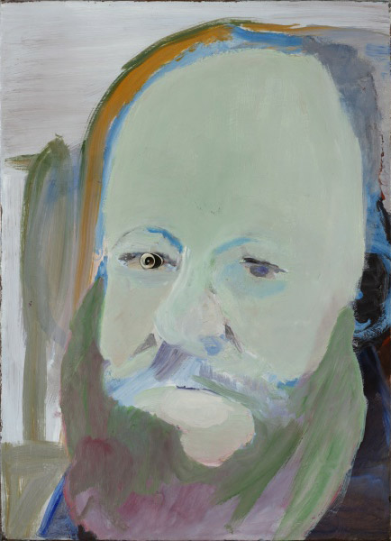 Emo Verkerk, Studie voor Portret van Edward Lear, 1985.